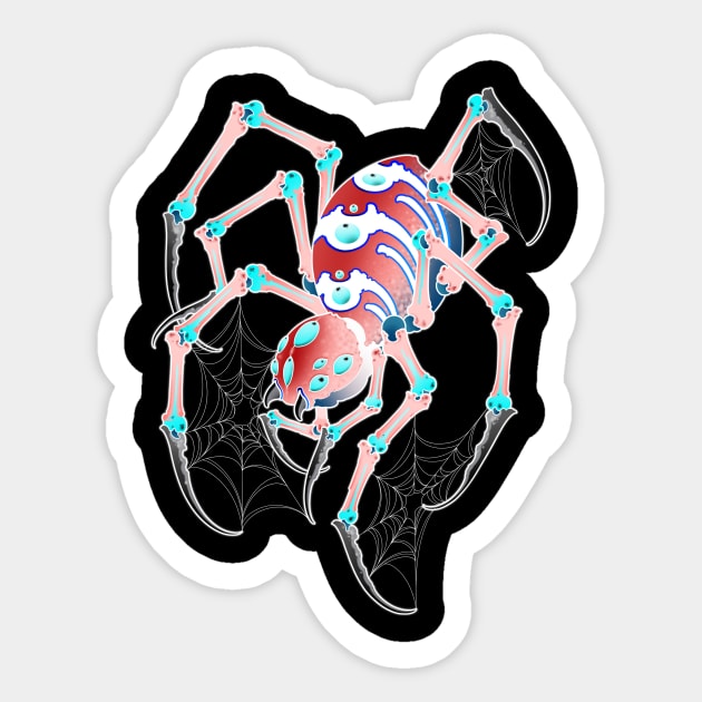 Ghost Spider Sticker by KealytronArt